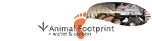 animal footprint water footprint carbon footprint